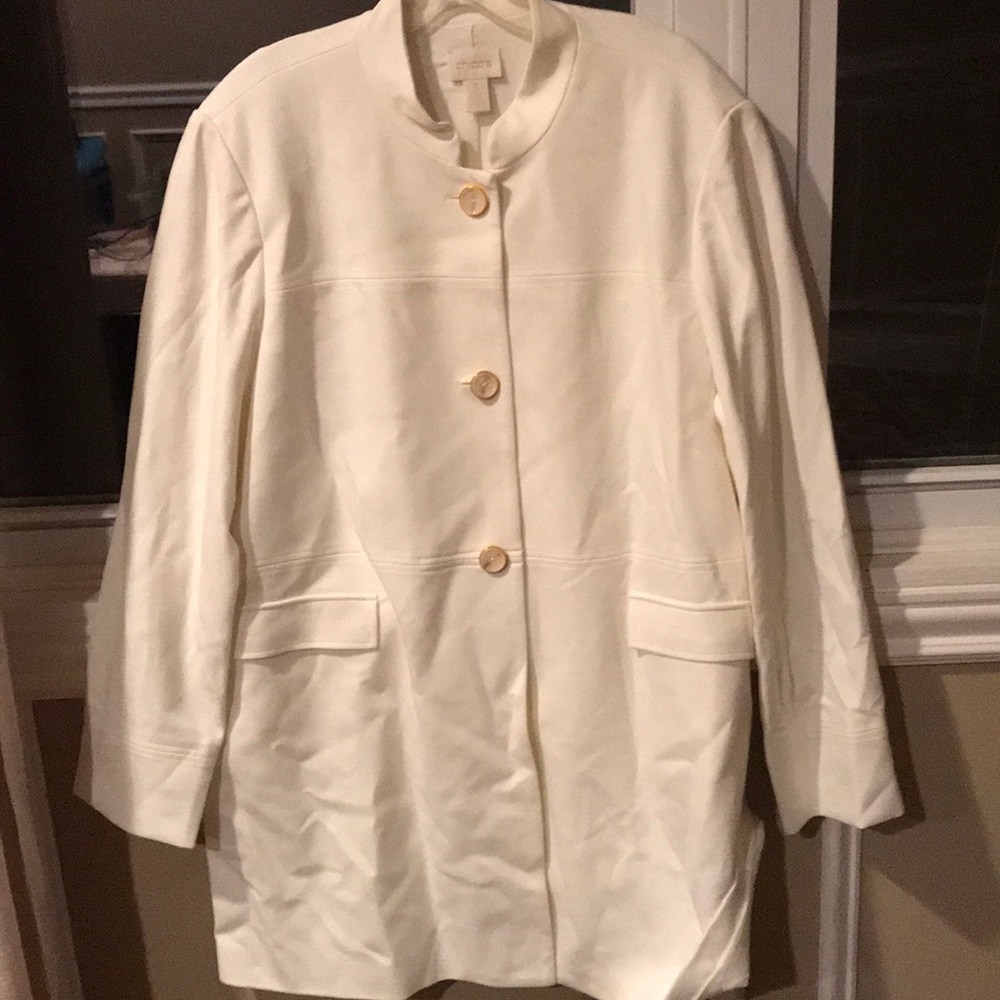 Chico’s coat size 3